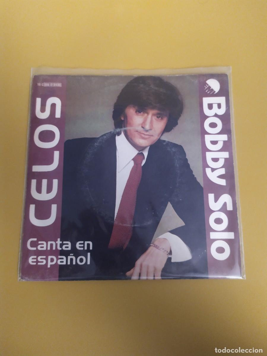 Discos de vinilo: Bobby Solo - Celos / Mia cara 1980 - Foto 1