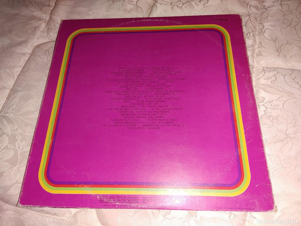 Discos de vinilo: STEVIE WONDER-LP TRIPLE LOOKING BACK - Foto 4