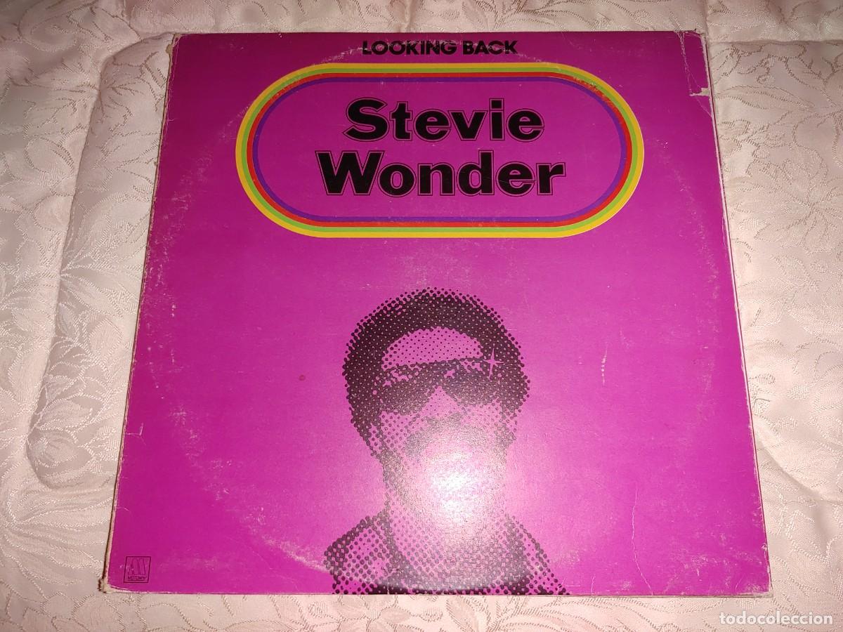 Discos de vinilo: STEVIE WONDER-LP TRIPLE LOOKING BACK - Foto 1