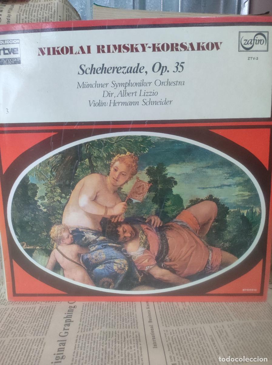 Discos de vinilo: NIKOLAI RIMSKY KORSAKOV SCHEHEREZADE OP 35 - Foto 1
