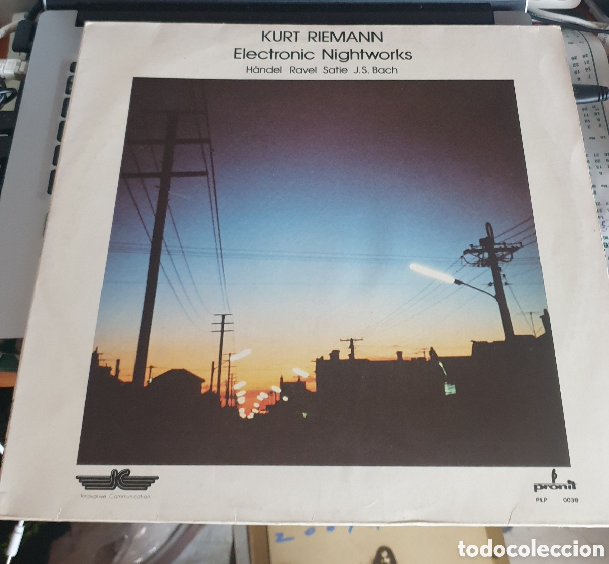 Discos de vinilo: KURT RIEMANN - Electronic Nightworks - Foto 1