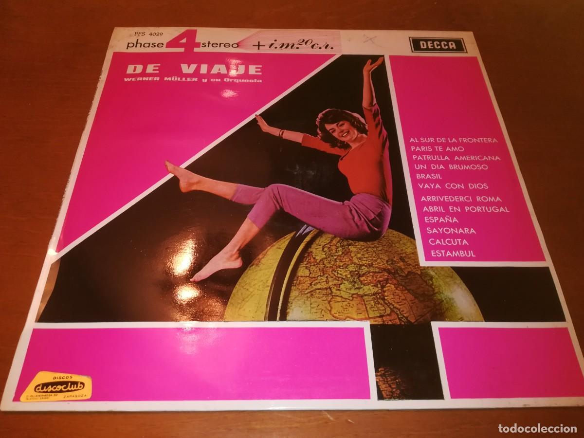 Discos de vinilo: DE VIAJE / WERNER MULLER / R4-DES / DECCA - Foto 1