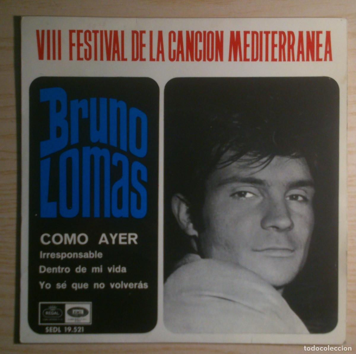 Discos de vinilo: BRUNO LOMAS COMO AYER - Foto 1