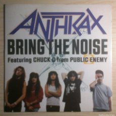 Discos de vinilo: ANTHRAX 'BRING THE NOISE'