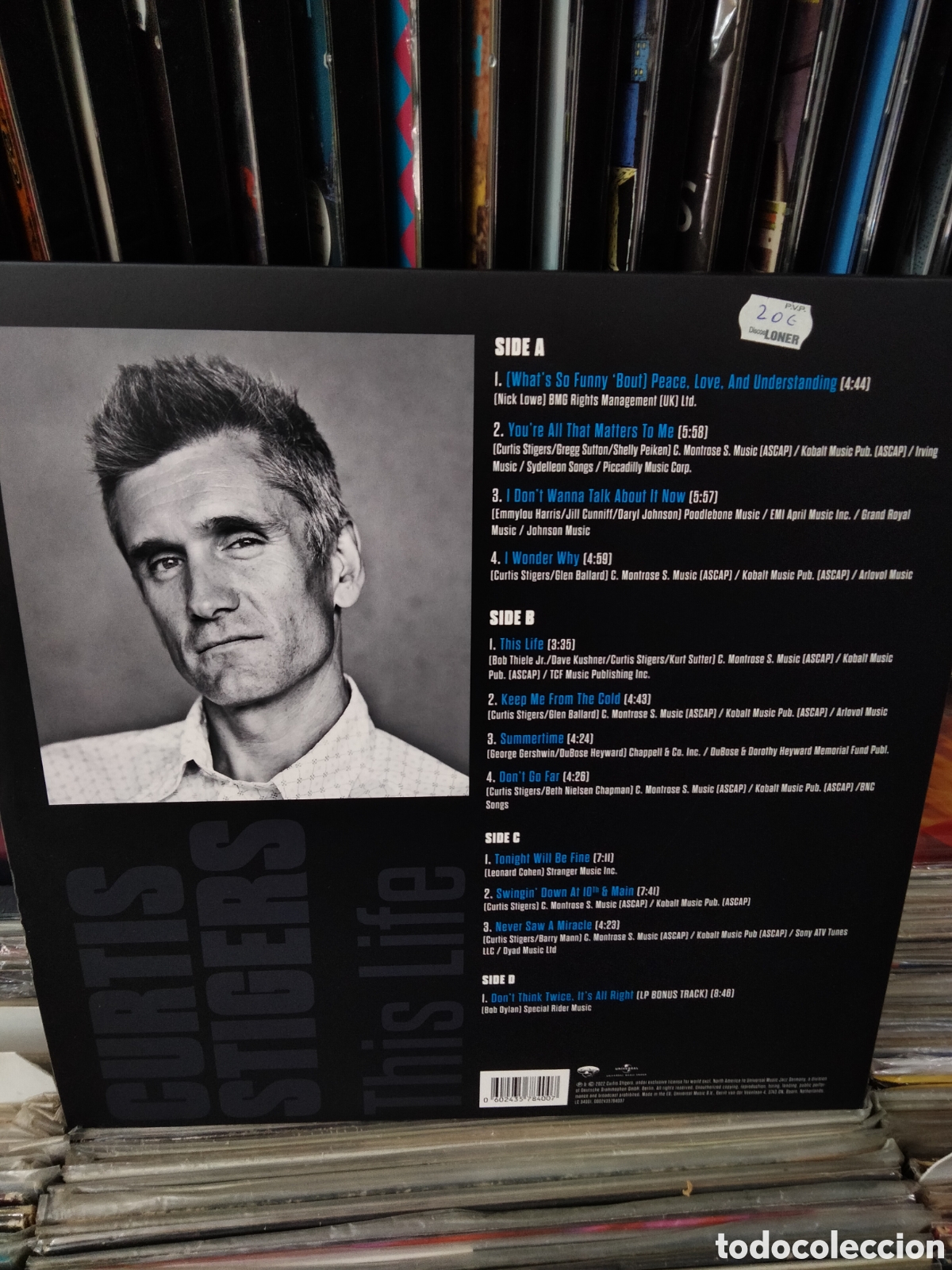 Discos de vinilo: Curtis stigers this life - Foto 2