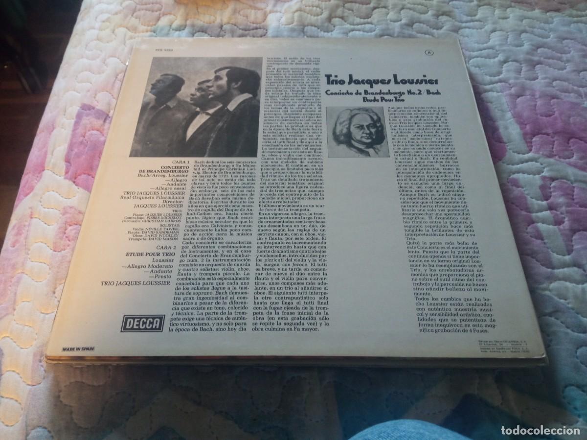 Discos de vinilo: Trio Jacques Loussier - Foto 2