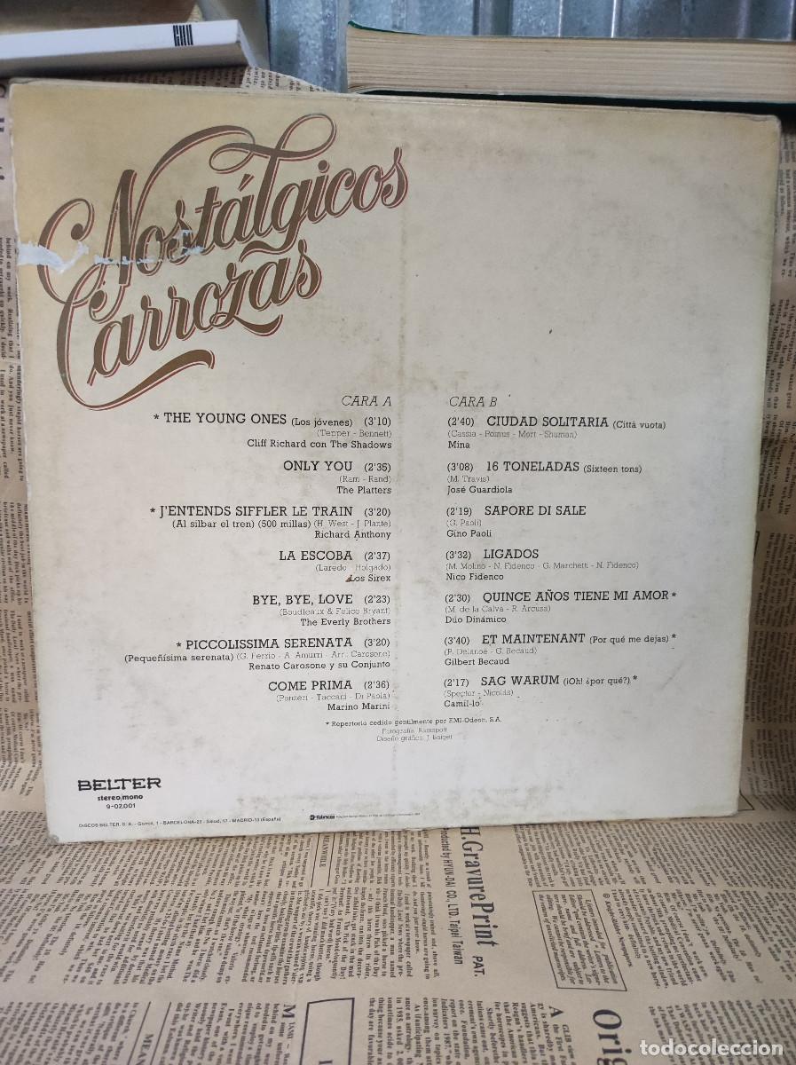 Discos de vinilo: NOSTALGICOS CARROZAS - Foto 2