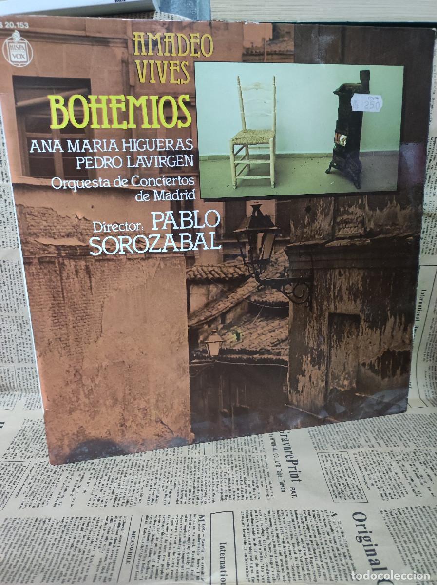 Discos de vinilo: Amadeo Vives &ndash; Bohemios - Foto 1