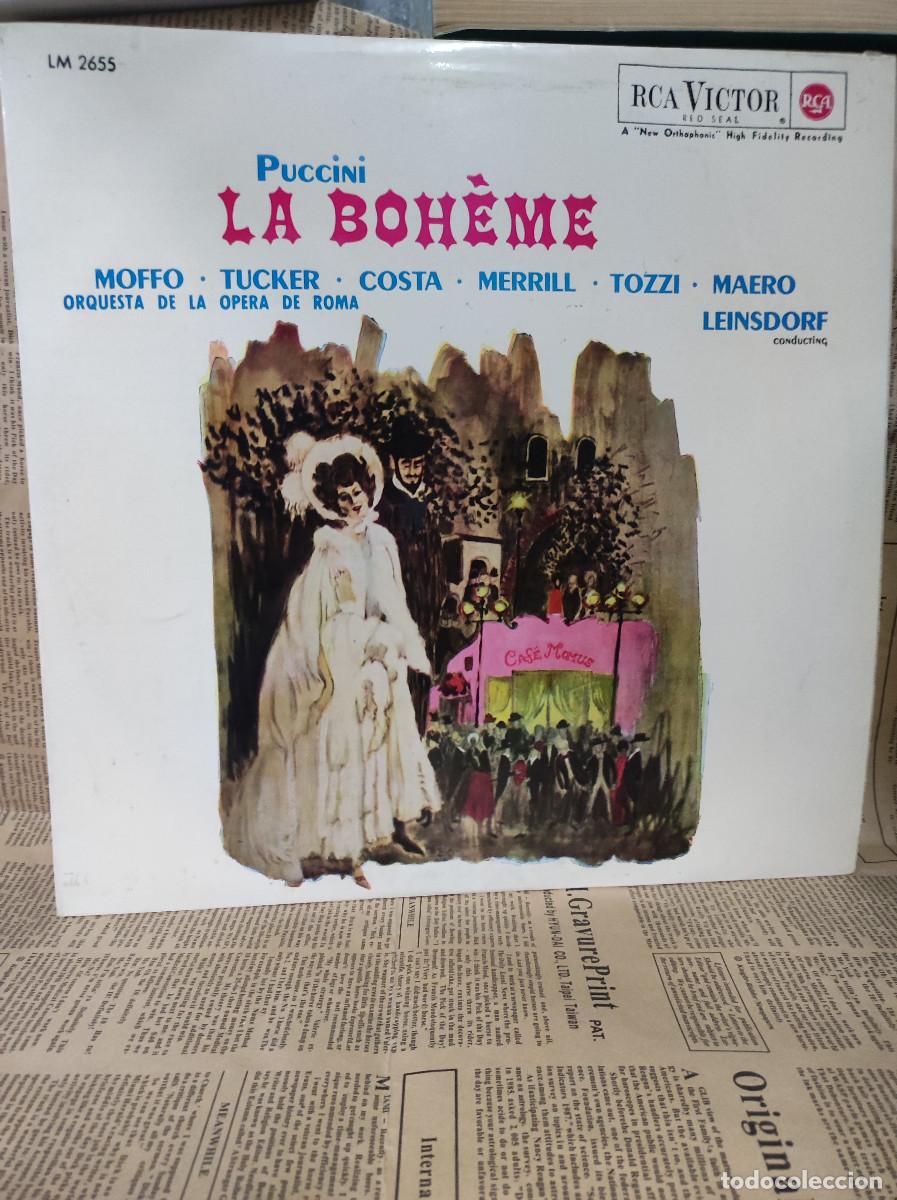 Discos de vinilo: Giacomo Puccini &ndash; La Boheme - Foto 1