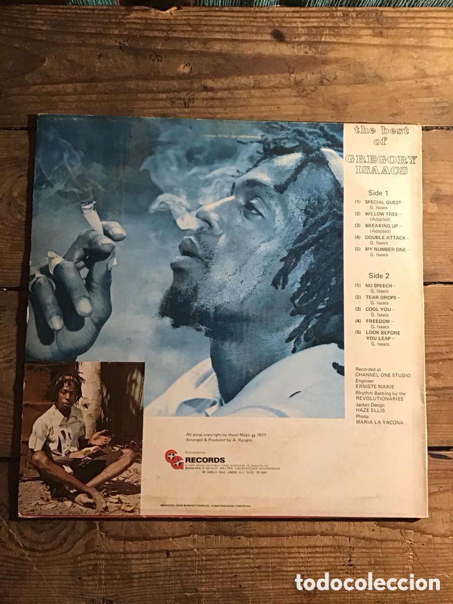 Discos de vinilo: the best of GREGORY ISAACS - Foto 3