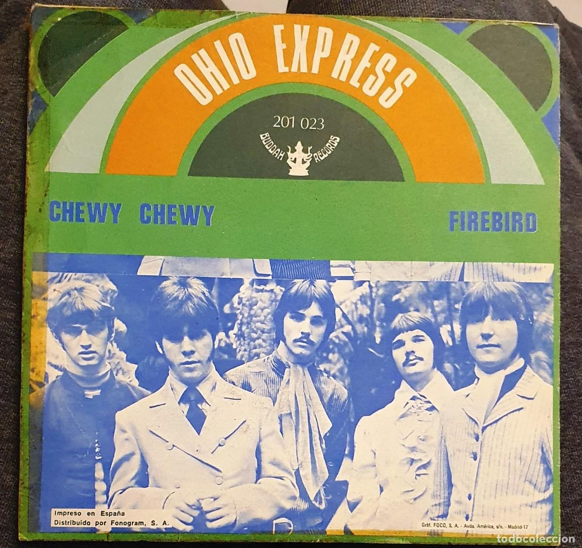 Discos de vinilo: DISCO SINGLES OHIO EXPRESS. CHEWY CHEWY. - Foto 2