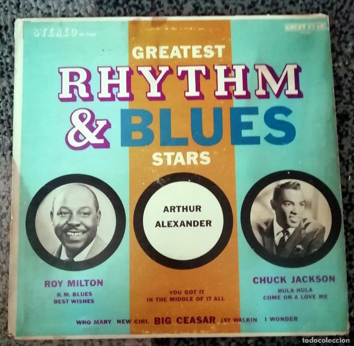 Vinyl-Schallplatten: Greatest Rhythm & Blues Stars LP USA con Arthur Alexander,Roy Milton,Big Ceasar,etc