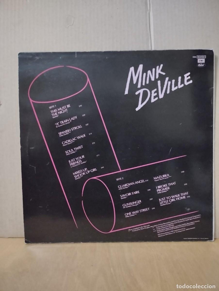 Discos de vinilo: MINK DEVILLE ---- SAVOIR FAIRE - Foto 2