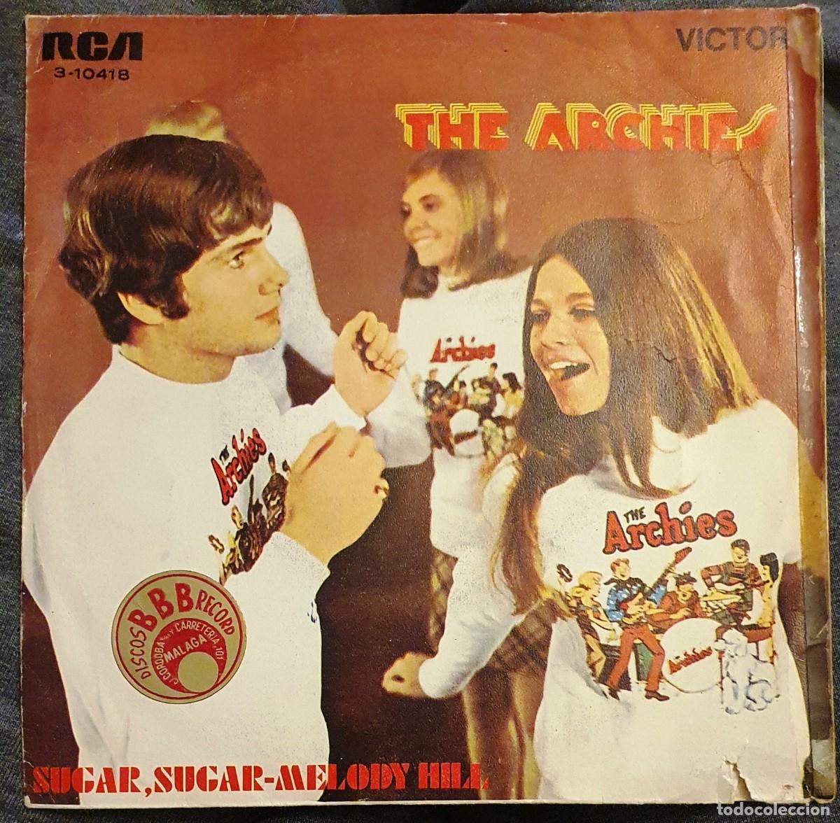 Discos de vinilo: DISCO SINGLES THE ARCHIES. SUGAR SUGAR. - Foto 1