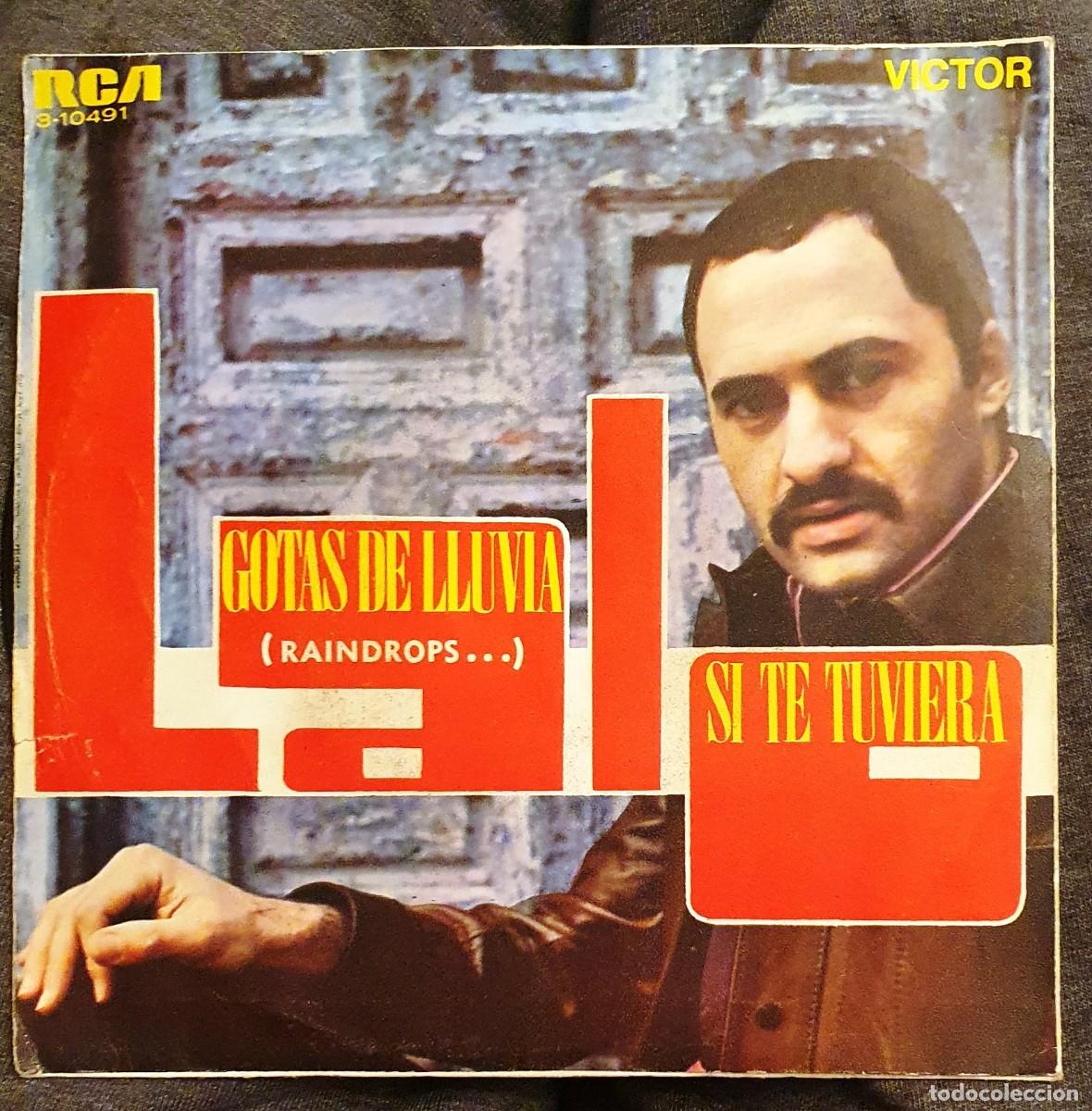 Discos de vinilo: DISCO SINGLES LALO. GOTAS DE LLUVIA. RAINDROPS... - Foto 2