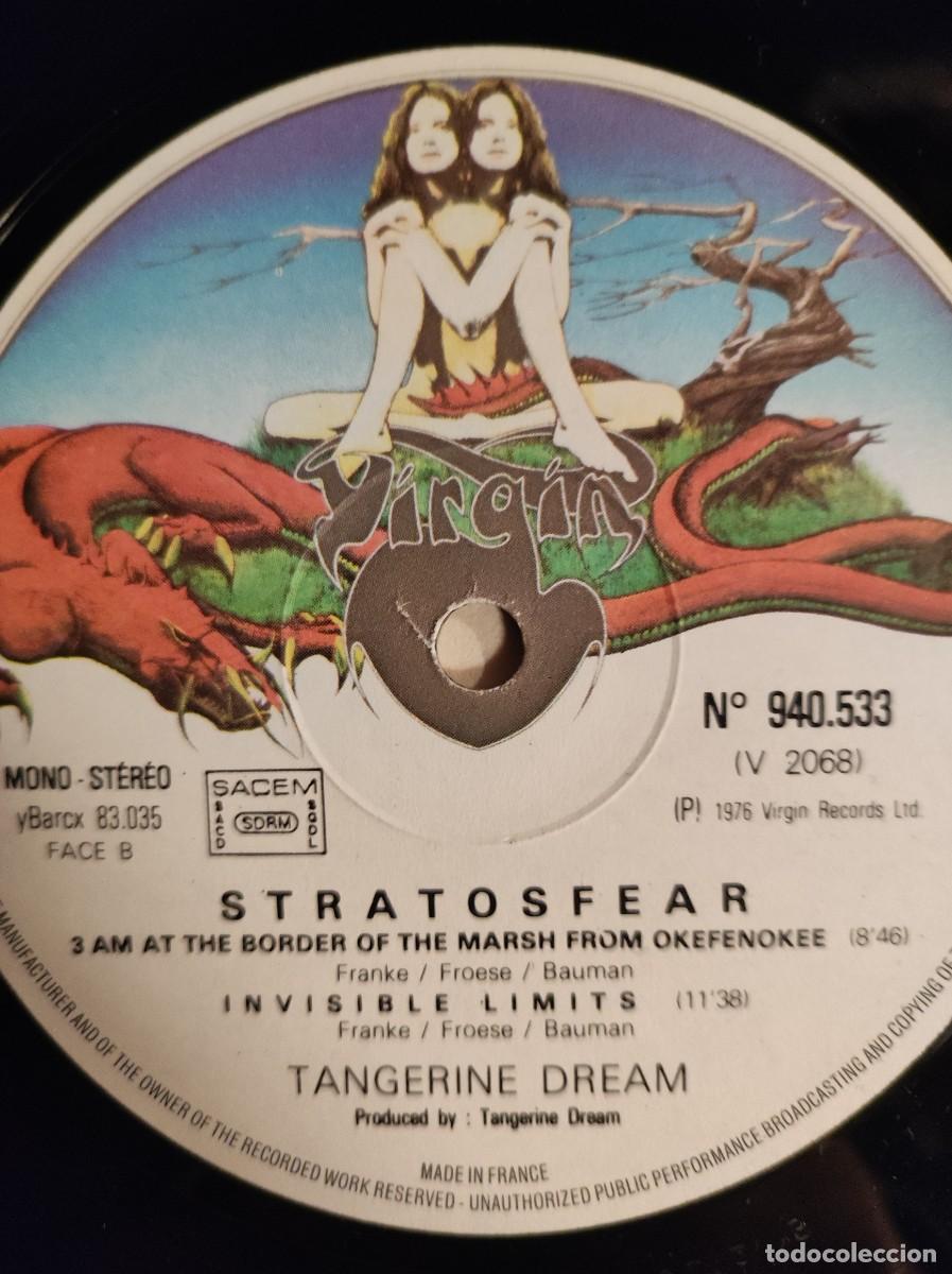 Discos de vinilo: Tangerine Dream &ndash; Stratosfear - 1976 - gatefold Lp - Foto 4