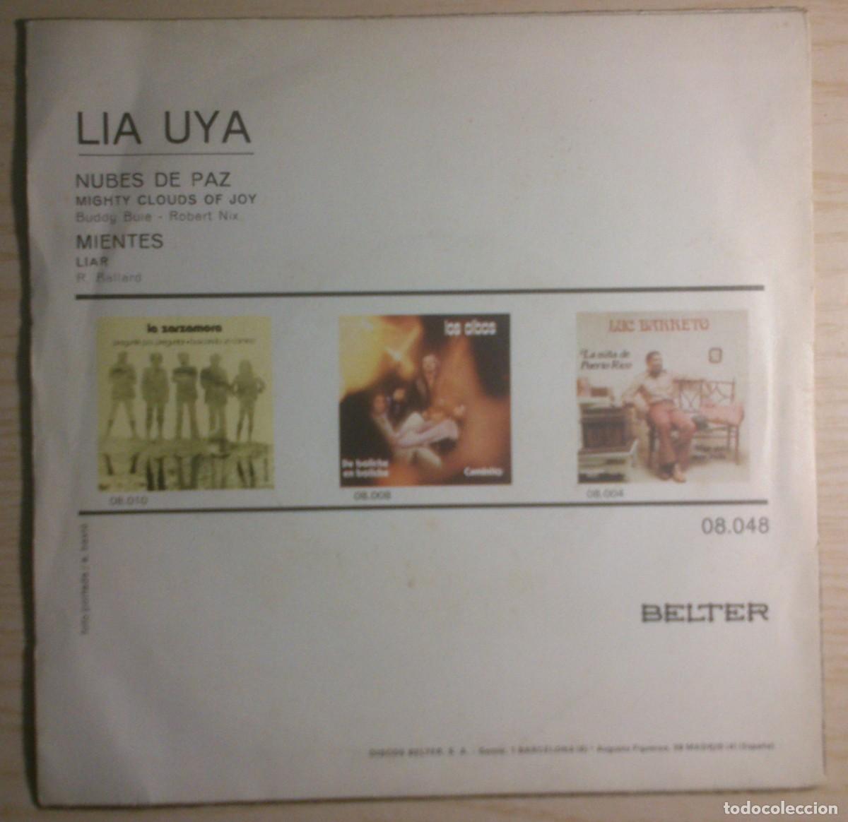 Discos de vinilo: LIA UYA NUBES DE PAZ - Foto 2