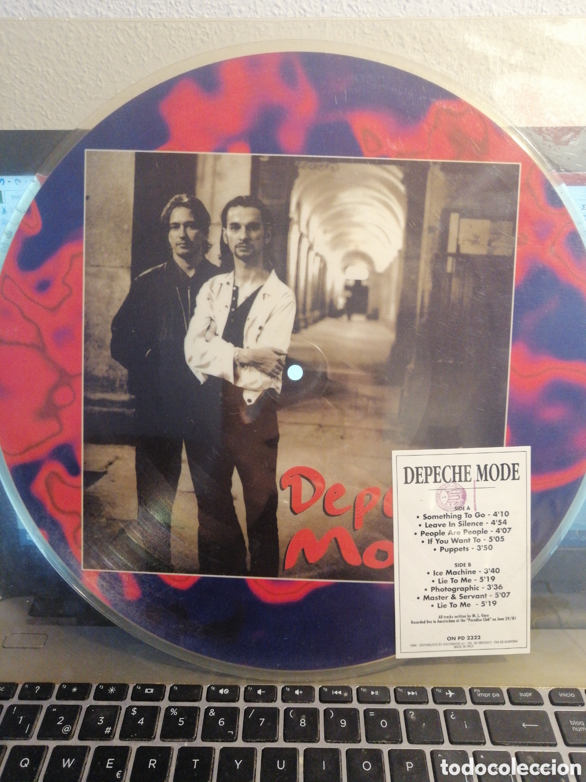 Discos de vinilo: Depeche Mode - Paradiso Club Amsterdam 81 - Foto 1