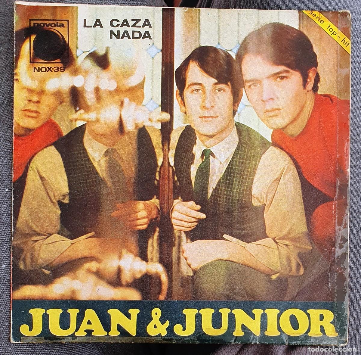 Discos de vinilo: DISCO SINGLES JUAN & JUNIOR. LA CAZA. - Foto 1