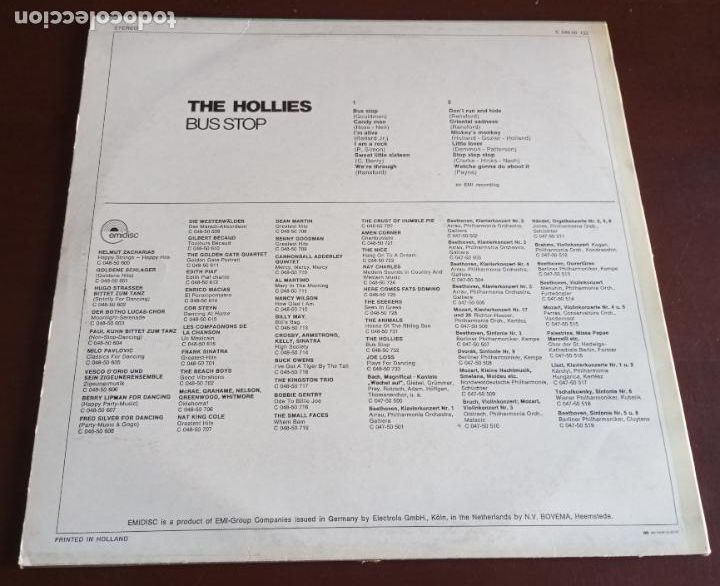 Discos de vinilo: THE HOLLIES - BUS STOP - LP - 1970 - Foto 2