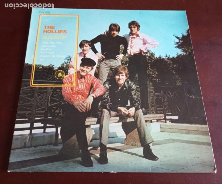 Discos de vinilo: THE HOLLIES - BUS STOP - LP - 1970 - Foto 1
