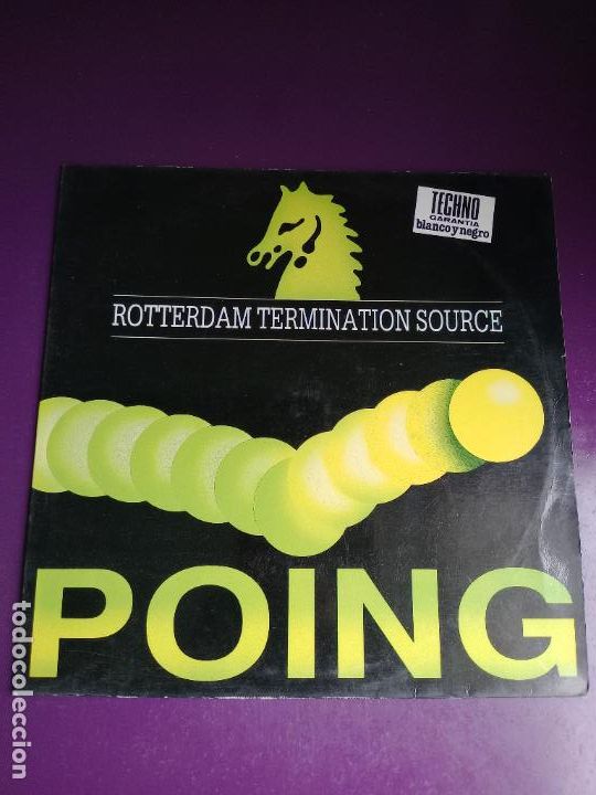 Discos de vinilo: Rotterdam Termination Source &lrm;&ndash; Poing - MAXI SINGLE BASIC MIX 1992 - ELECTRONICA HARDCORE CLASICO - Foto 1