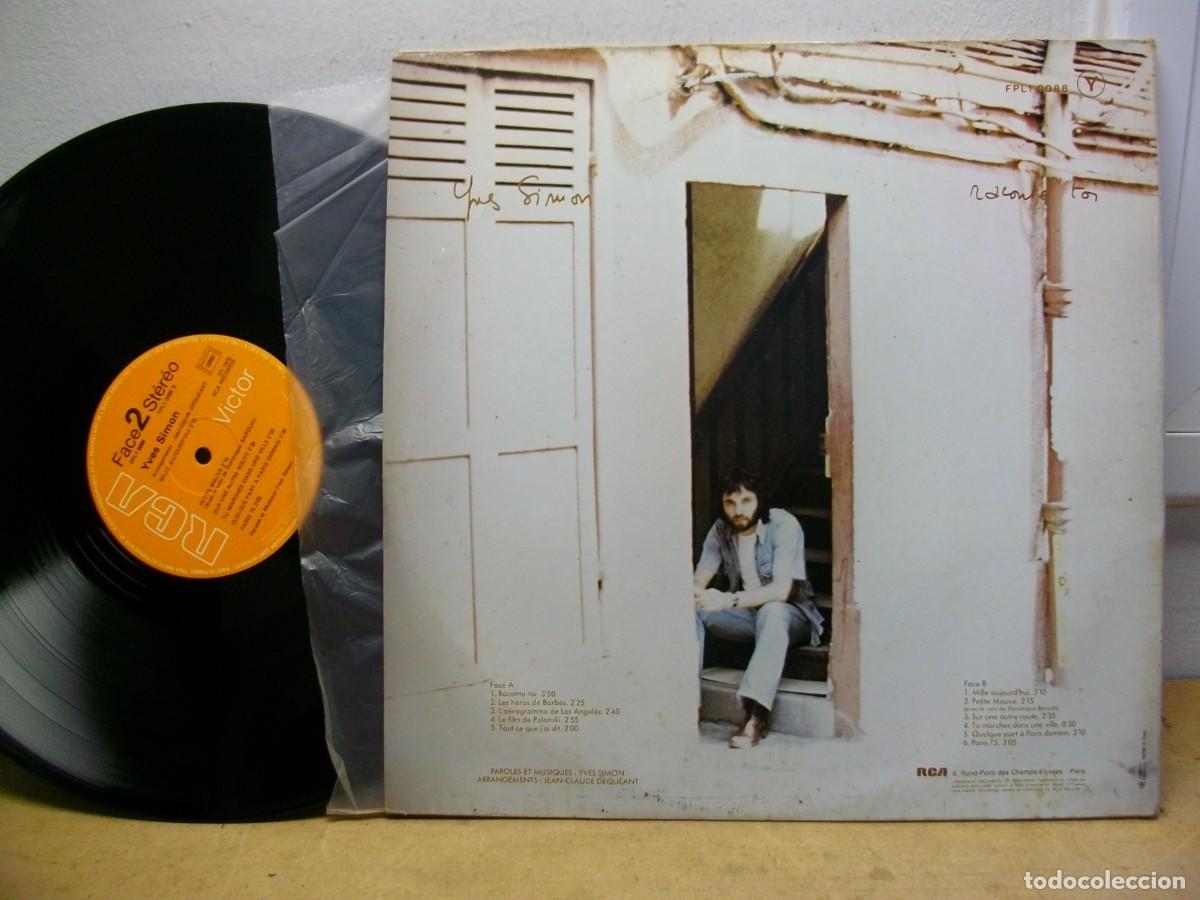 Discos de vinilo: Yves Simon &ndash; Raconte Toi LP - Foto 2