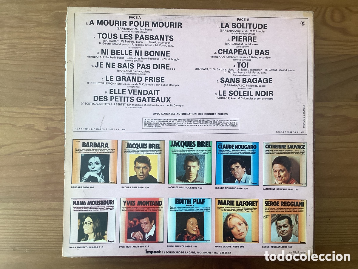 Discos de vinilo: B&aacute;rbara Vinilo LP m&uacute;sica - Foto 2