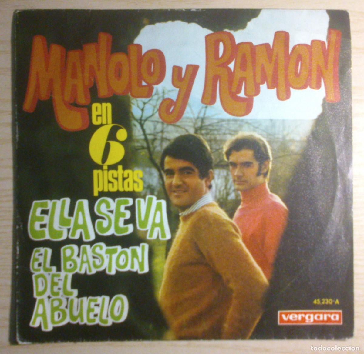 Discos de vinilo: MANOLO Y RAMON ELLA SE VA - Foto 1