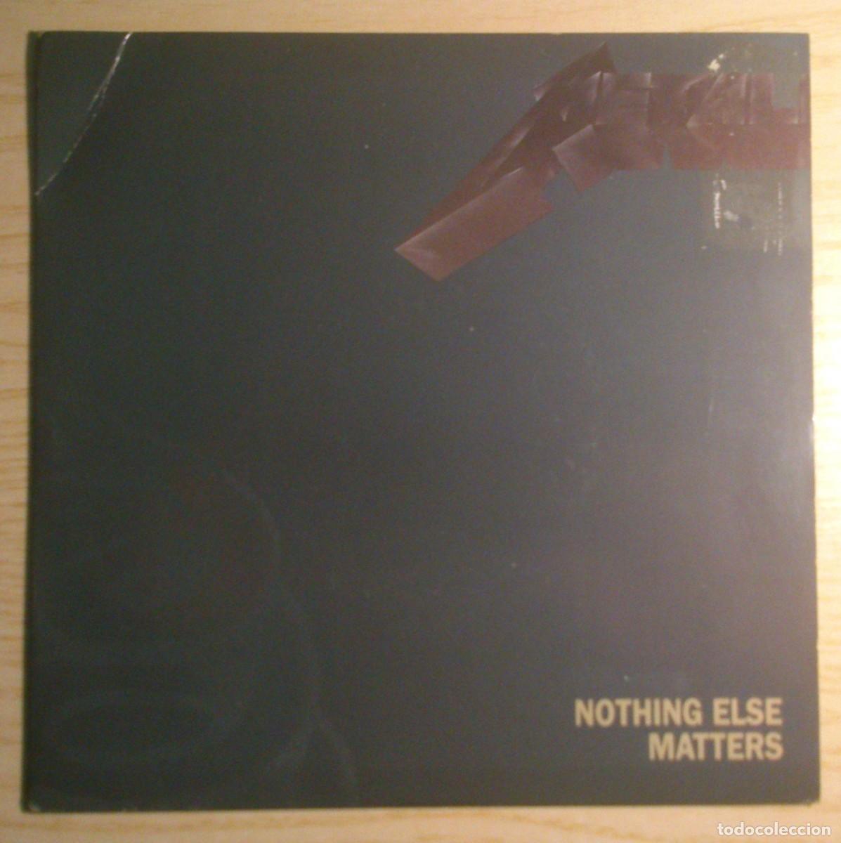 Discos de vinilo: METALLICA NOTHING ELSE MATTERS - Foto 1