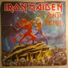 Discos de vinilo: IRON MAIDEN 'RUN TO THE HILLS'