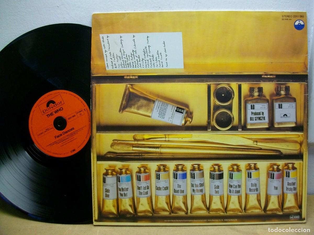Discos de vinilo: The Who &ndash; Face Dances LP - Foto 2
