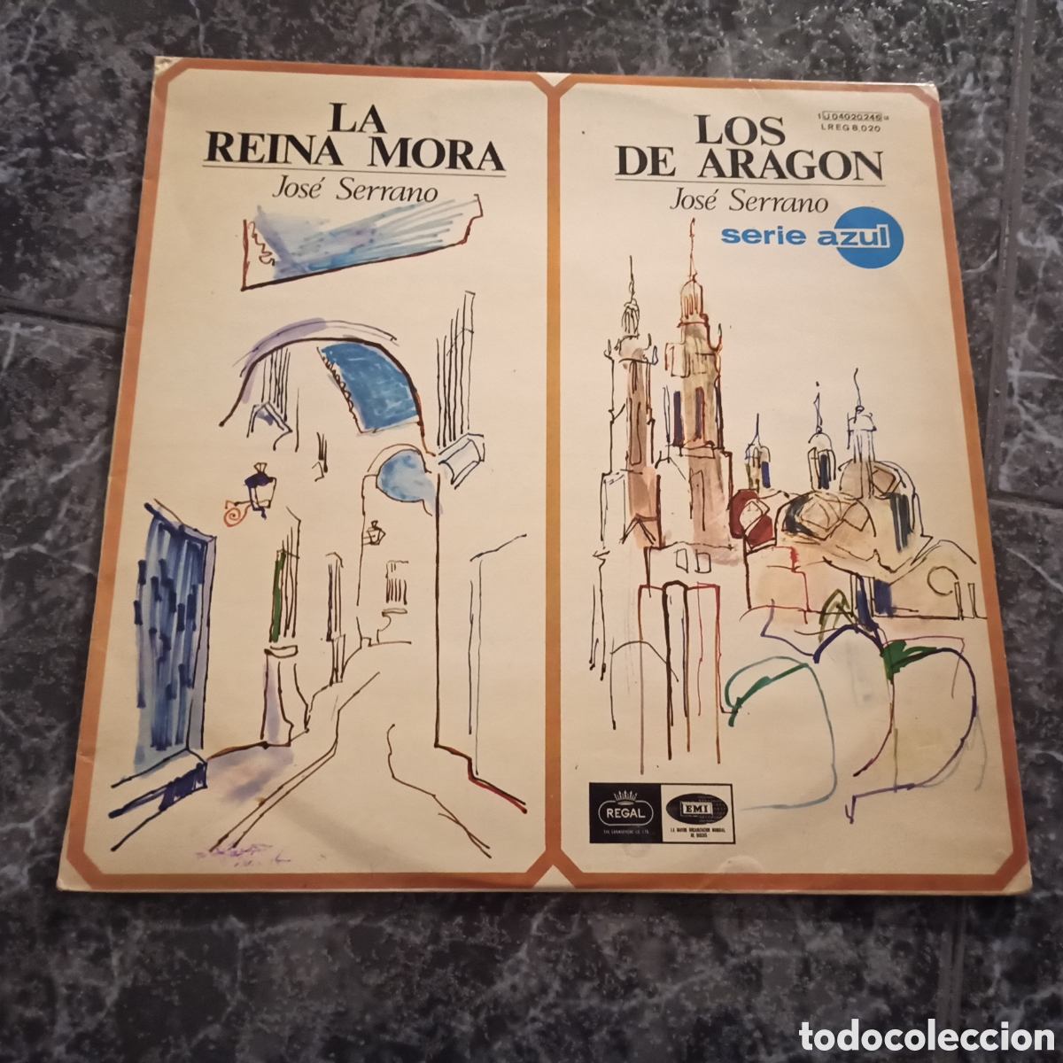 Discos de vinilo: Jose Serrano - Los De Aragon / La Reina Mora (LP, Comp) - Foto 1