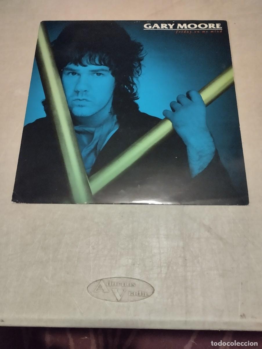 Discos de vinilo: Gary Moore Maxi Friday On My Mind UK.1987 - Foto 1