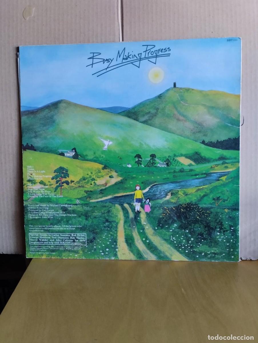 Discos de vinilo: PROGRESS ---- BUSY MAKING PROGRESS - Foto 2