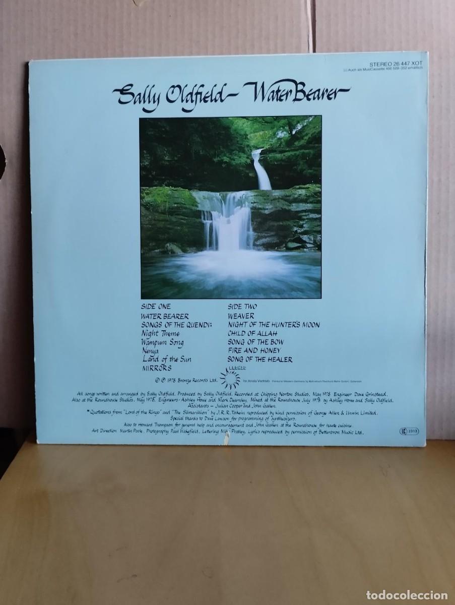 Discos de vinilo: SALLY OLDFIELD ---- WATER BEARER - Foto 2