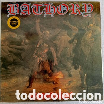 Discos de vinilo: Bathory - Hammerheart / LP Vinilo Original 1990 - Foto 1