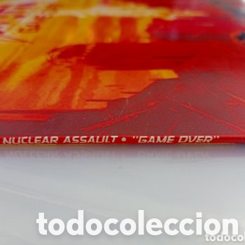 Discos de vinilo: Nuclear Assault - Game Over, LP Vinilo, 1986, FLAG 5 - Foto 5