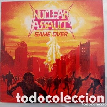 Discos de vinilo: Nuclear Assault - Game Over, LP Vinilo, 1986, FLAG 5 - Foto 6