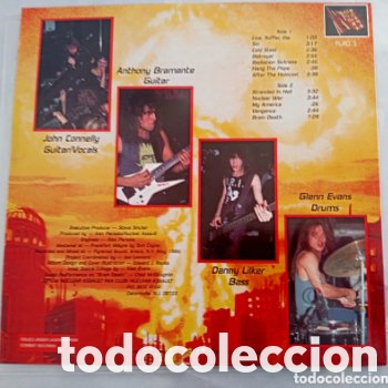 Discos de vinilo: Nuclear Assault - Game Over, LP Vinilo, 1986, FLAG 5 - Foto 7