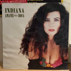 Discos de vinilo: INDIANA - ÁMAME EN LA BOCAINDIANA. DISCO VINILO. ESTADO. VG / GOOD +. 1992