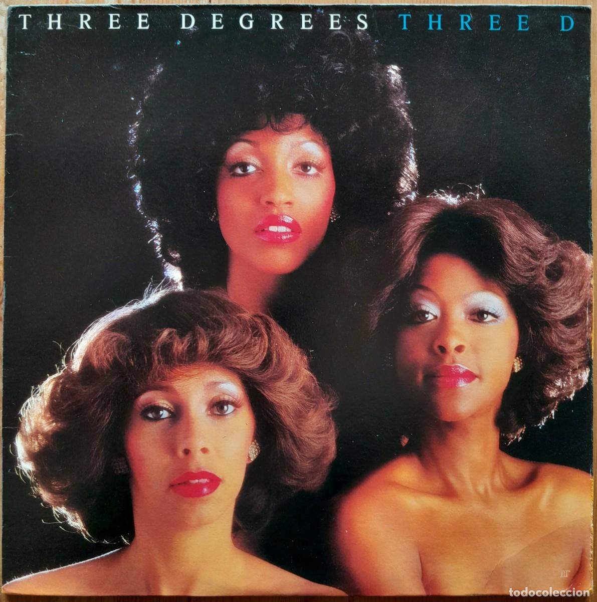 Discos de vinilo: THE THREE DEGREES : THREE D [ARIOLA - USA 1980] LP - Foto 1