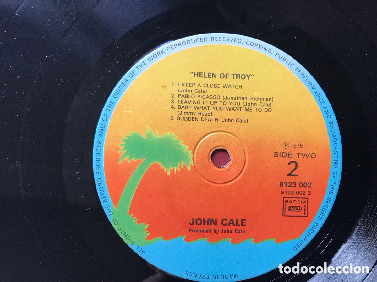 Discos de vinilo: Helen of Troy. John Cale - Foto 4
