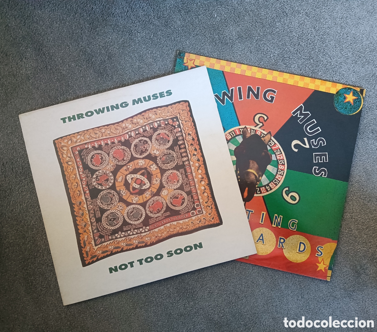 Discos de vinilo: Throwing Muses, 1990 y 1991 - Not too soon y Counting backwards - Foto 1