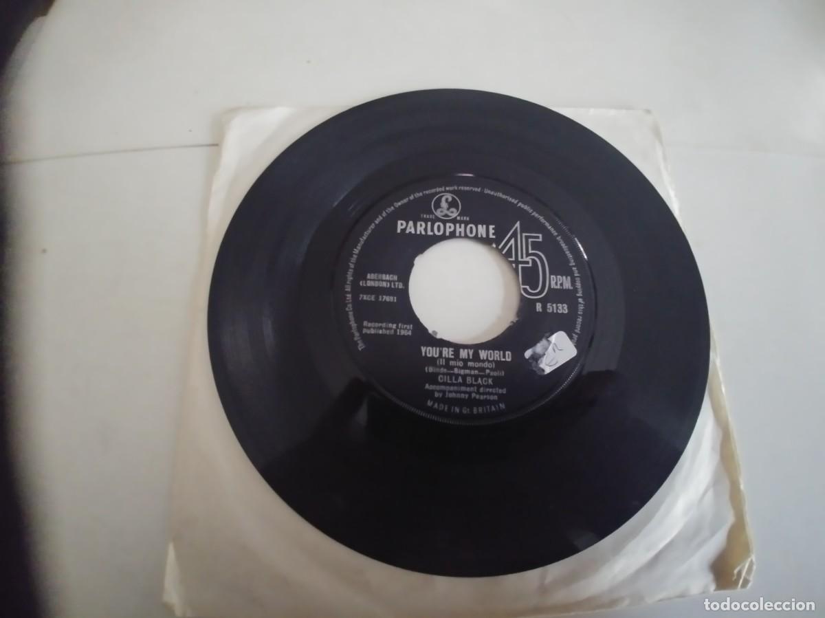 Discos de vinilo: CILLA BLACK-SINGLE SUFFER NOW I MUST-SIN FUNDA - Foto 1
