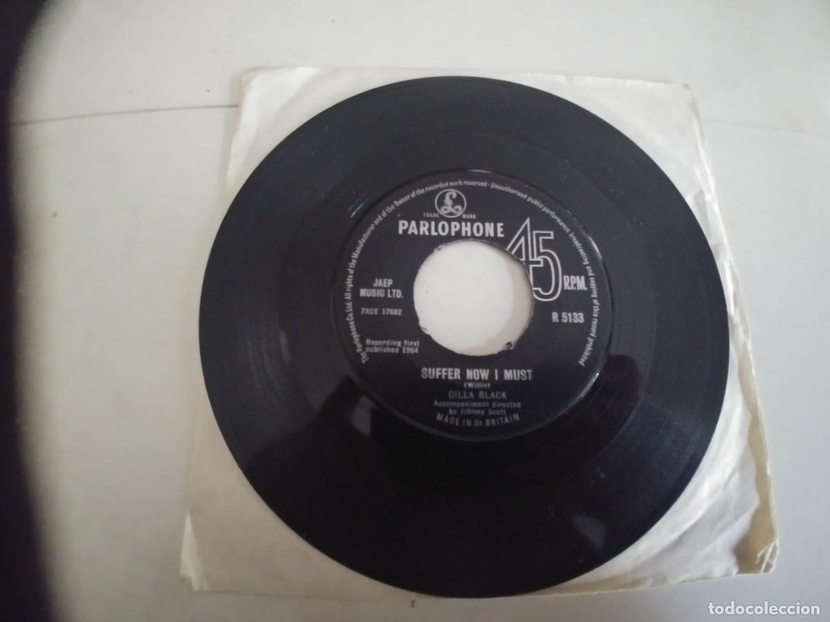 Discos de vinilo: CILLA BLACK-SINGLE SUFFER NOW I MUST-SIN FUNDA - Foto 2