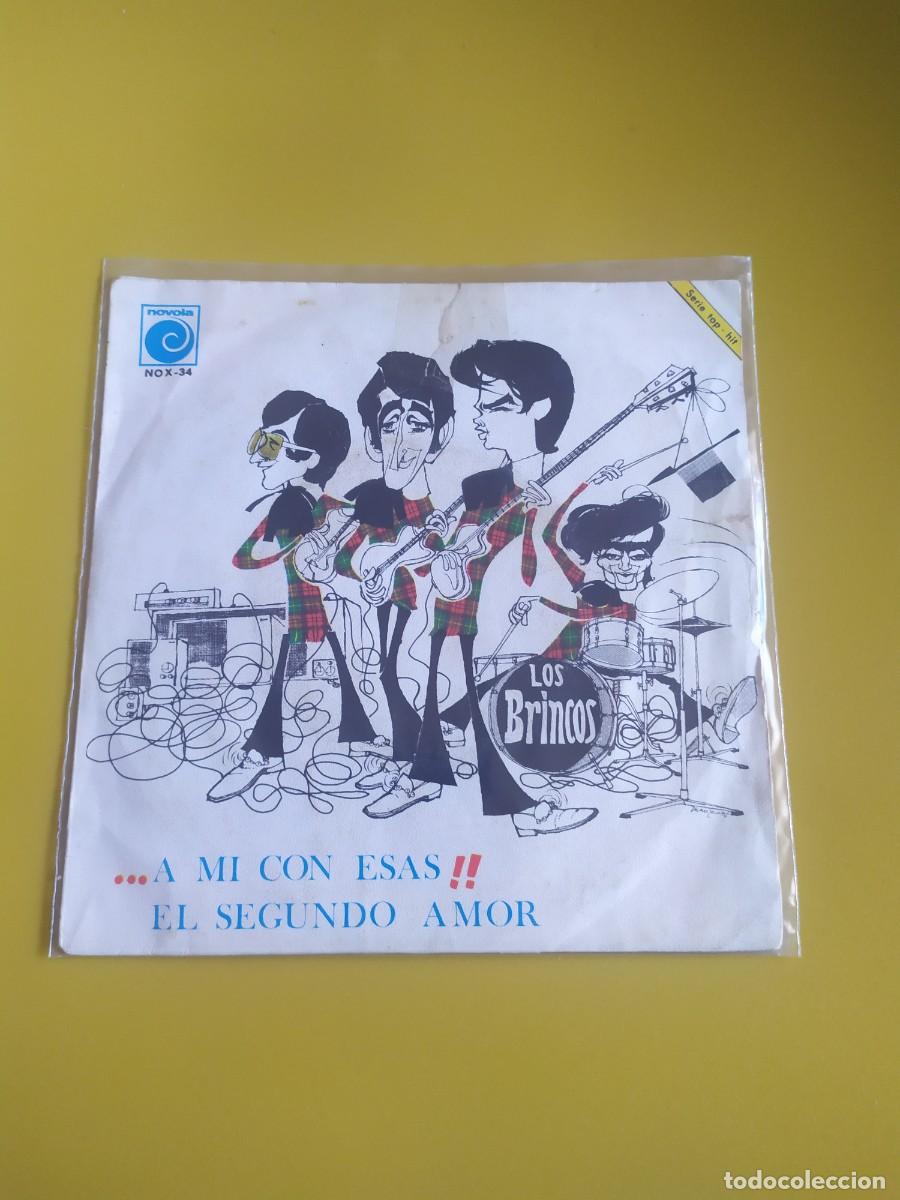 Discos de vinilo: Los Brincos - ... A mi con esas / El segundo amor 1966 - Foto 1