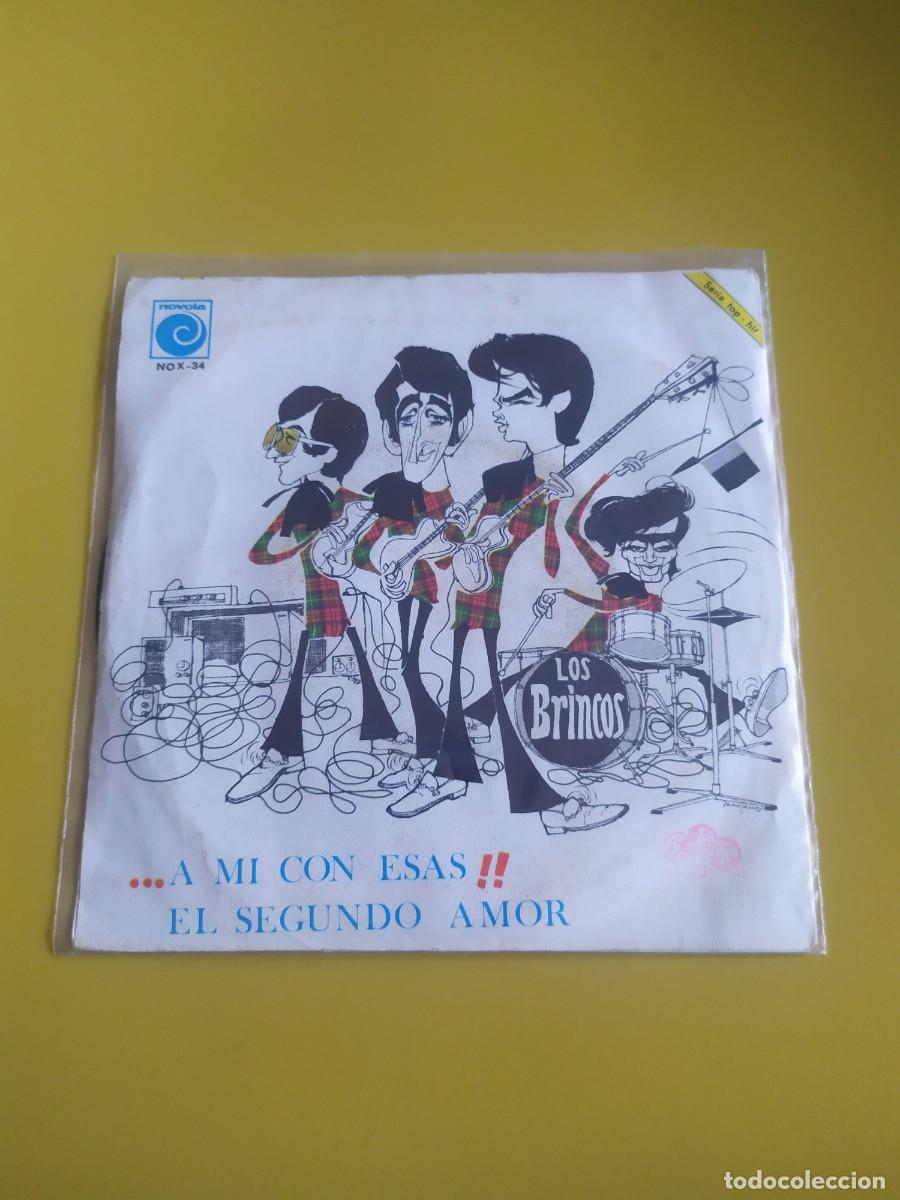 Discos de vinilo: Los Brincos - ... A mi con esas / El segundo amor 1966 - Foto 2
