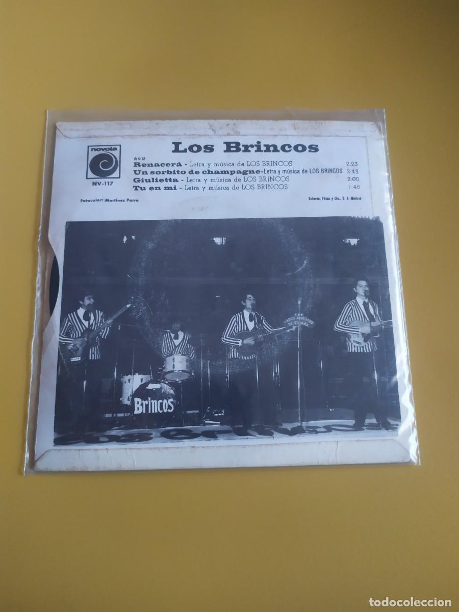 Discos de vinilo: Los Brincos - Renacer&aacute; 1966 - Foto 2
