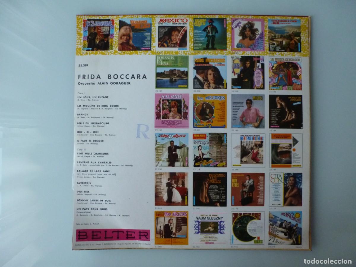 Discos de vinilo: FRIDA BOCCARA - FRIDA BOCCARA (LP BELTER 1969) - Foto 2